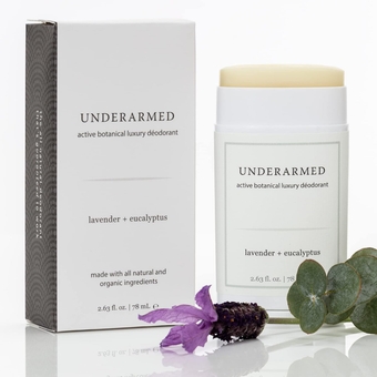 Aluminum-Free Deodorant Stick (That Works) Lavender/Eucalyptus - Stay Fresh All Day - Underarmed for Women & Men - Organic, Healthy, Safe, Non Toxic - Phthalate, Paraben, Gluten & Cruelty Free