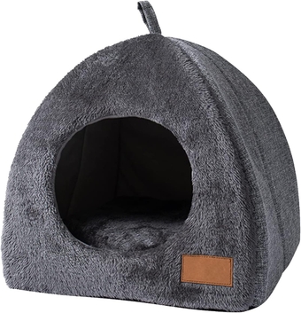 Pet Outdoor House | Velvet Cat Shelter | Weatherproof Warm Cat Beds Shelter | Outdoor & Indoor Use, Pet House for Cats, Dogs & Small Animals, for All Seasons