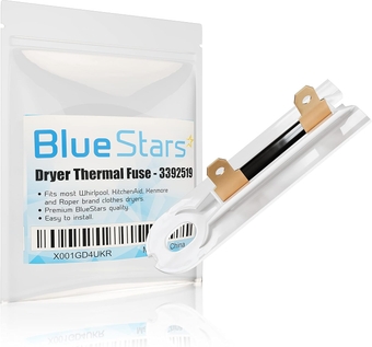 (2024 Update) 3392519 Dryer Thermal Fuse Replacement Part by  - Kenmore Dryer Thermal Fuse Exact Fit for Whirlpool Kenmore - Replaces AP6008325 3388651 694511 80005 WP3392519VP