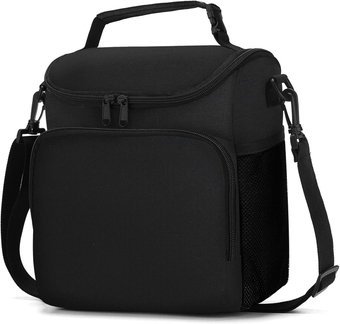 Lunch Box for Men,Insulated Lunch Bag Women with Adjustable Shoulder Strap, Cooler Bag with Drinks Holder for Adult Work Picnic Beach Workout