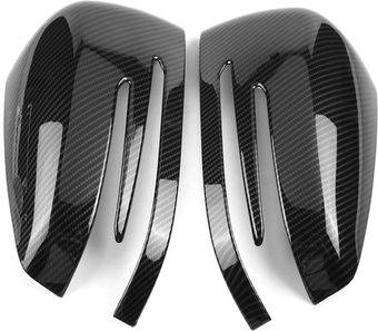Carbon Fiber Side Rearview Mirror Cap Cover Trim Wing Mirror Cover for cla 250 mirror cover 2014 rear view mirrow