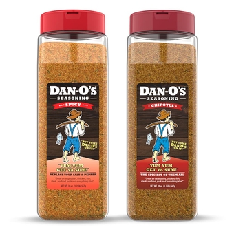 Seasoning Large 2 Bottle Combo | Spicy & Chipotle | 2 Pack (20 oz)