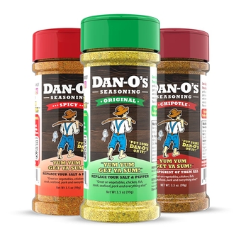 Seasoning Small 3 Bottle Combo | Original, Chipotle, & Spicy | 3 Pack (3.5 oz)