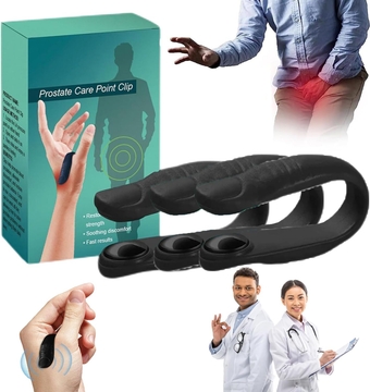 Prostate Care Point Clip - Acupressure Hand Pressure Point Clip, Relieve Prostate discomfort effortlessly, Migraine Relief Kidney Care (3 Pcs)