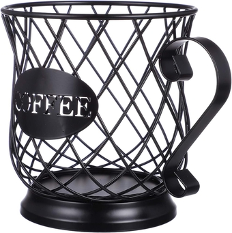 Coffee Capsule Cup Coffee Bar Decor Storage Baskets Espresso Cup Espresso Mug Fruit Basket Candy Dish Coffee Cup Keeper Coffee Pod Holder Coffee Holder Organizer Desktop