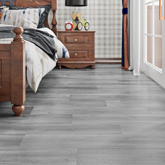 Peel and Stick Floor Tile Wood Look 6 x 36 Inches Self Adhesive Floor Tiles Peel and Stick Flooring Waterproof Stick on Tiles Floor for Bathroom Kitchen RV Hallway Countertops Walls 4 PCS
