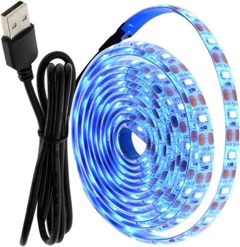 5V USB LED Strip Light 2835 RGB Diode Tape 1M 2M Flexible Neon Ribbon for TV Backlight PC Screen Background Lighting Decoration|LED Strips|