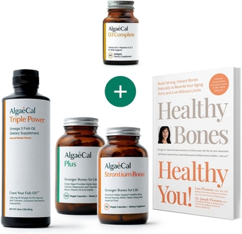Powerhouse Bundle - Vitamin D3 Complete (1000 IU) + K2, Vitamin E, Vitamin A (1000 IU) & Bone Builder Pack for Increased Bone Density & Omega 3 Fish Oil 1200mg EPA DHA & Osteoporosis Book