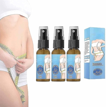 Fit Plus Skin Tightening Spray, Fat Burner Slimming Spray, Fat Burning Spray for Belly, Anti Cellulite Spray, Weight Loss for Shaping Waist, Abdomen and Buttocks (3Pcs)