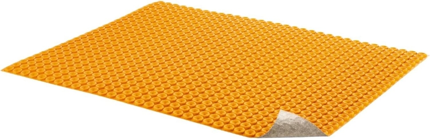 Schluter Systems Ditra Heat Peel and Stick Duo Membrane (DHDPS8MA), 36 Sheets (8.4 Sq Ft Each), Mortar-Free Waterproofing Underlayment, Floor Warming, Self-Adhesive Uncoupling Mat