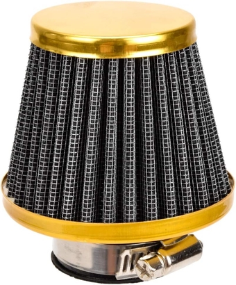 35mm Air Filter for PZ19 20 Carb Taotao Peace Kazuma Meerkat 50cc 70cc 90cc 110cc Scooters Atvs Dirt Bikes Go Karts Quad 4 Wheeler XR50 CRF50 SDG Pit Bike Golden