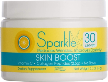 Skin Boost No Flavor Verisol  Peptides Protein Powder Vitamin C Supplement Drink, 2.8oz