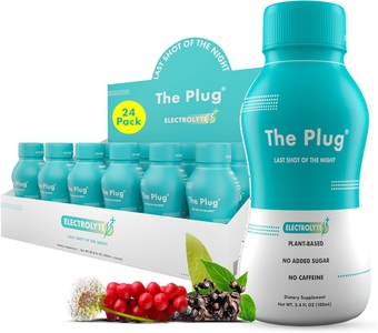 Liver Cleanse Detox & Repair Drink, 24-Pack - All-Natural Plant-Based Electrolyte Recovery & Liquid Hydration Pack - Fatty Liver Renew & Liver Health Complex - Liver Support Supplement