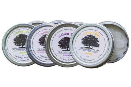 Shea Butter Lotion Bar Multipack - Organic, Hydrating, and Portable Skin Care Bars - Includes Lemon, Mint, Lavender and Citrus Bars