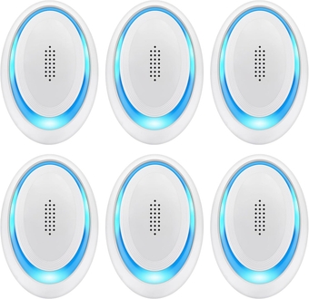 Ultrasonic Pest Repeller,6 Pack Pest Repeller Indoor Plug in Pest Repellent for Insect,Roach,Mice,Spider,Ant,Bug,Mosquito