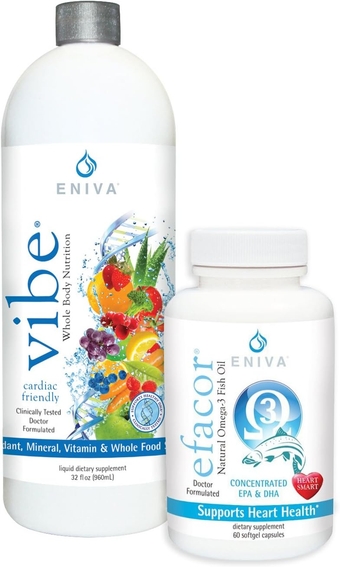 Full Spectrum Daily Liquid Multi Vitamin Minerals and Omega 3s Combo Pack