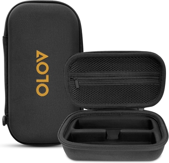 Hard Case for  Electric Groin Hair Trimmer, Portable Carrying Case for  Body Shaver Groomer Travel Home Storage, Black