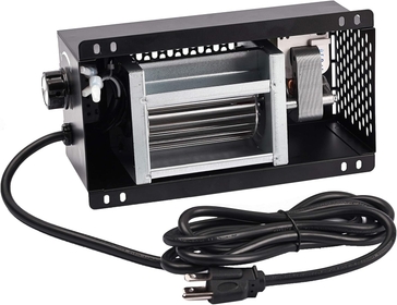 S31105 Speed Variable Blower 110V ~ 120V for GHP Group, Monessen/Majestic (MHSC Brands), Majestic Dutchwest Windsor, CFM US Century Plate Steel Freestanding Wood Stove Fireplace Fan.