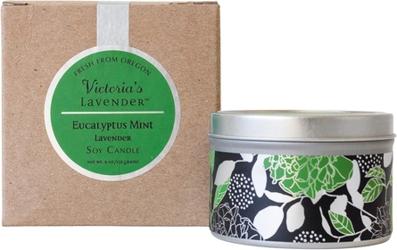 Eucalyptus Mint  Luxury Scented Candles - Scented Candles for Home, Relaxing Candles with Essential Oil, Soy Wax Aromatherapy Candle, Aesthetic & Romantic Candles by Victoria’s