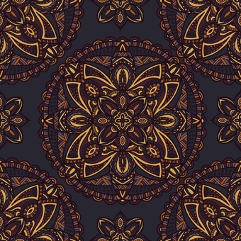 Vintage Boho Peel and Stick Vinyl Floor Stickers Flooring Tiles Brown Sand Contact Paper Geometric Self Adhesive Floorpops Roll Removable for Home Living Room Deco 23.6in x 19.6ft