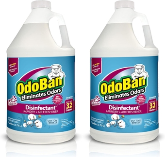 Disinfectant Concentrate and Odor Eliminator, 2 Gallons, Cotton Breeze Scent