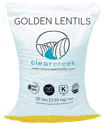 Yellow Lentils Grown Montana | 25 LBS | Non-GMO | Non-Irradiated (Will Sprout) | Kosher