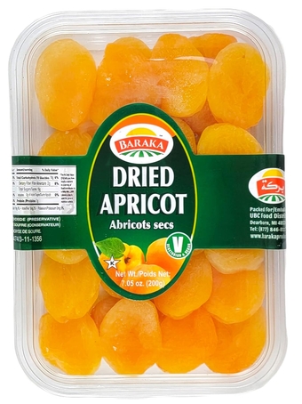 Dried Apricot No Sugar Added All Natural Fat-Free Healthy Fiber-Rich Vegan Turkish Apricot Snack | Soft & Chewy Dried Fruit for Pie Fillings, Tea, Trail Mix, Snacking (7 oz)