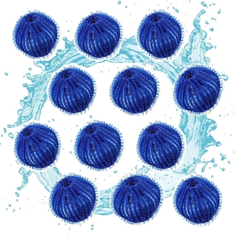 Pet Hair Remover for Laundry, Reusable Laundry Pet Hair Catcher Lint Remover, Washing Machine Hair Catcher, Washing Dryer Balls for Clothing Dog Cat Pet Fur Remover 12 PCS