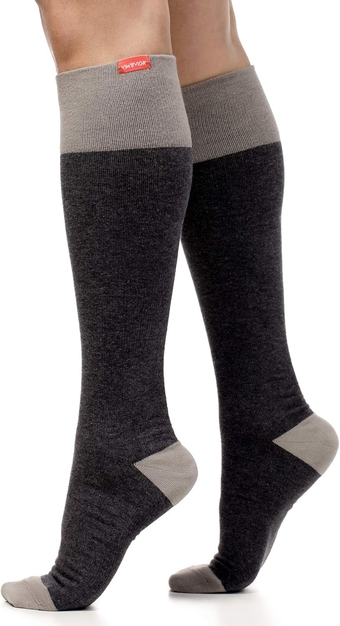 VIM & VIGR Cotton 20-30 mmHg Graduated Compression Socks