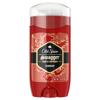 Aluminum Free Deodorant for Men Swagger Lime & Cedarwood Scent Red Collection 3 Oz (Pack of 3)