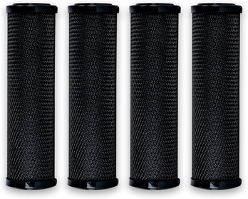– 4 Pack Whole House Advanced Carbon Water Filter Cartridges Compatible with SCWH-5 Models – Remove Bad Taste and Odor – Whole House Replacement Filter Cartridge
