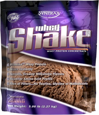 Whey Shake, Chocolate Shake, 5 Pounds