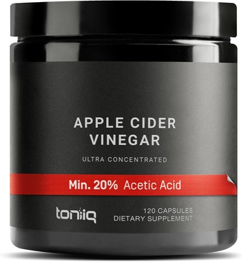20% Acetic Acid Ultra High Strength Non-GMO Apple Cider Vinegar Capsules with Mother - 2,010mg Formula Pills with Cayenne Pepper -12x Potent - 120 Capsules