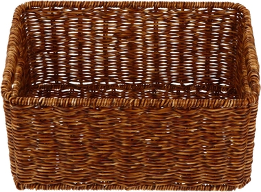 Imitation Rattan Storage Basket Woven Baskets Decorative Storage Baskets Plastic Basket Wicker Baskets Storage Bins for Clothes Wood Basket Storage Bread Basket Fruit Basket Manual