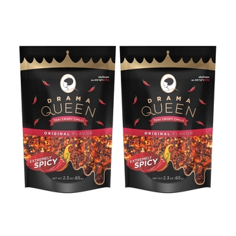 Thai Crispy Chili - Chili Crunch - Chili Crisp - Chili Oil - a Premium Hot Sauce with a Nice Chili Crunch - No MSG - Garlic Oil with Chili Crisp & Thai Chili Peppers - Crunchy Chili Oil & Spicy Chili Crisp