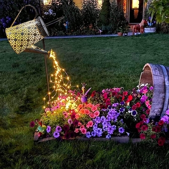 Solar Watering Can Lights, Large Hanging Solar Lantern Waterproof Outdoor Garden Decor for Yard Porch Landscape Patio Gardening Housewarming Gifts for Mom Women Grandma Birthday
