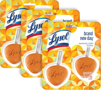 Automatic Toilet Bowl Cleaner - Mandarin & Ginger Lily, 2 count (Pack of 3)