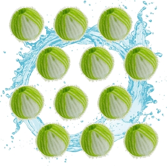 Pet Hair Remover for Laundry, Reusable Laundry Pet Hair Catcher Lint Remover, Washing Machine Hair Catcher, Washing Dryer Balls for Clothing Dog Cat Pet Fur Remover 12 PCS