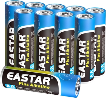 AA Batteries with Power Boost, Alkaline Double AA Batteries (10 Pack)- Ultra Long-Lasting, 10-Year Shelf Life, High-Performance 1.5V LR6 & AA Battery for Remotes, Toys, Electronic Devices