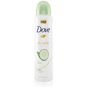 NEW Dove Dry Spray Antiperspirant —Cool Essentials